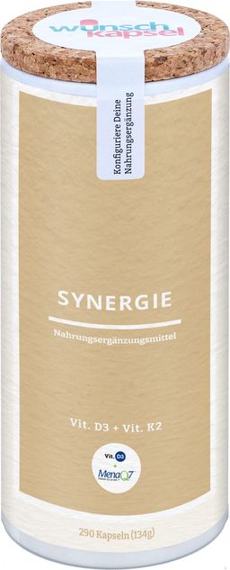 Wunschkapsel Vitamin D3 + Vitamin K2
