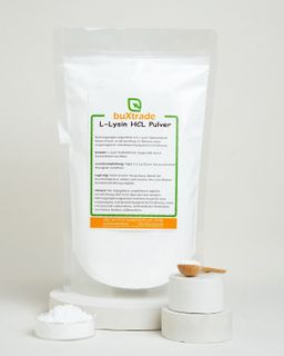 buXtrade L-Lysin HCL 100% reines Pulver
