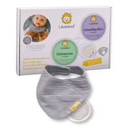 LÖWENKIND Einsteigerbox mit Halstuch "Mini" - Wonnebäuchlein und Rotznäschen