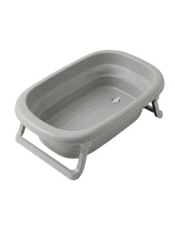 Faltbare Babybadewanne mit Ablaufstopfen