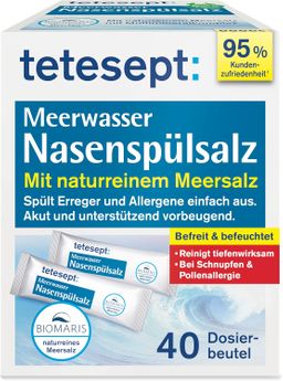 tetesept Meerwasser Nasenspülsalz