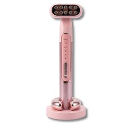 5-in-1 Anti-Aging Gesichtsgerät – RF-Radiofrequenz, EMS-Mikrostrom, LED, Wärme & Vibrationen