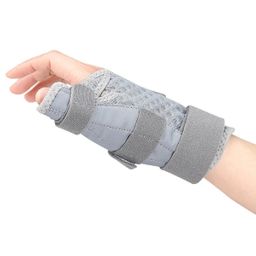 Daumenbandage mit Handgelenkstütze, verstellbare Daumenschiene, atmungsaktiv & stabil