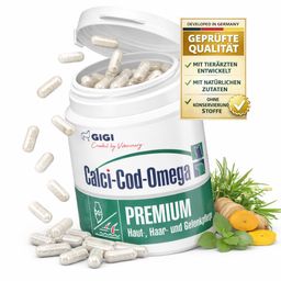 Calci-Cod-Omega mit Omega-3 Für starke Knochen und gesunde Haut GIGI VET