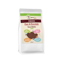 IoBoscoVivo Glutenfreie Kakao-Kekse mit Zartbitterschokoladen-Chips. Bio-Produkt.