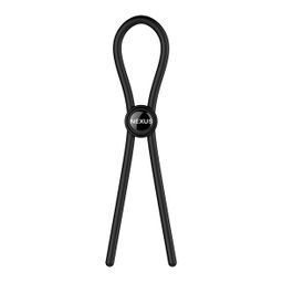 Nexus Forge Single Adjustable Lasso Silicone Cock Ring Black