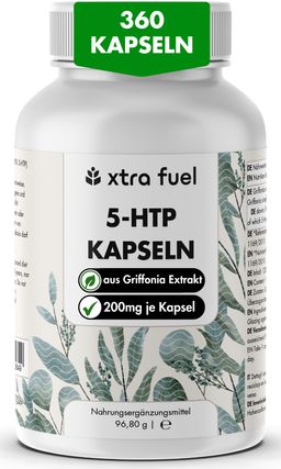 XTRA FUEL 5-HTP 200 - 30% Extrakt aus Griffonia Simplicifolia
