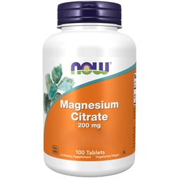 Now Foods, Magnesium Citrate, 200mg