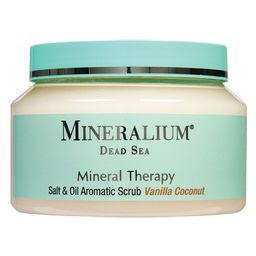 Mineralium – Peeling mit Salz & Vanille – Weichmachend & pflegend – Natürliche Öle
