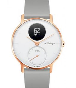Pulsuhr / Tracker Withings Activity Tracker STEEL HR ROSE GOLD HWA03b-36white-RG -S.Grey-All-Inter