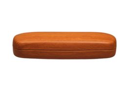 Hartschalen Etui von Optiker Dietrich "Michael in Holzoptik Braun"