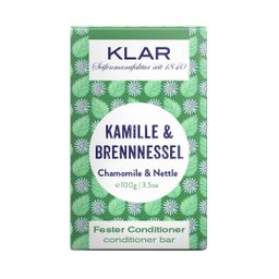 Klar-Seifen - Klar's fester Conditioner Kamille/Brennnessel (für störrisches Haar)