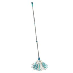 Leifheit Wischmopp Power Mop 3in1, Bodenwischer mit Schraubgewinde, 1.2 Meter