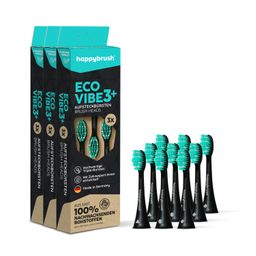 happybrush Aufsteckbürsten ECO VIBE 3 Black-Mint