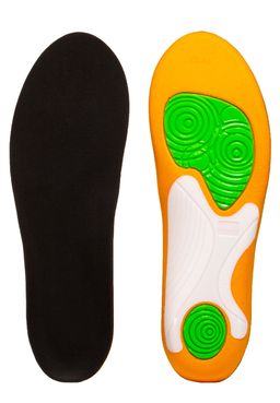 bama Einlegesohle black orange green white