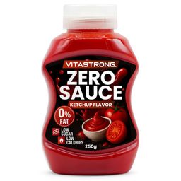 Vitastrong Ketchup Zero - 250 g, 0 % Fett, wenig Zucker und Kalorien