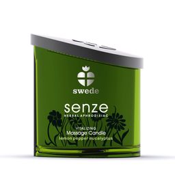 Swede - Massagekerze mit Aroma Lemone Pfeffer Eukalyptus