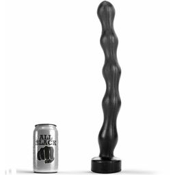 All Black Analdildo/Analkette - 41.5 cm länge - Schwarz
