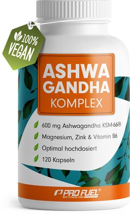 ProFuel - Ashwagandha Komplex mit Premium KSM-66