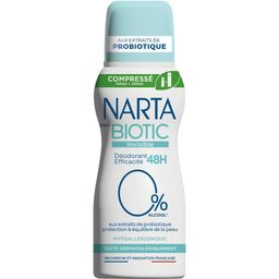 Narta - Biotic Deodorant 0% Alkohol Unsichtbar - Hypoallergen