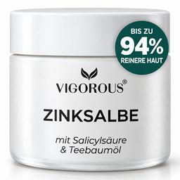 VIGOROUS® Zinksalbe gegen Akne, Pickel & Unreinheiten