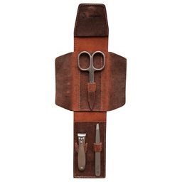 Niegeloh Etui Modell Texas S Braun - Made in Solingen