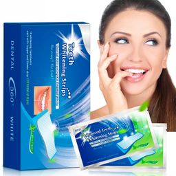 P-beauty 3D White Strips Zahnaufhellungstreifen Weiße Zähne Bleaching