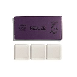 RÉDUZE Duschwürfel Lavendel & Salbei | 3er Set für innere Ruhe & Schlaf