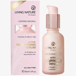 Living Nature certified natural Active Brightening Serum