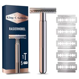 King C. Gillette "Rasierhobel" + 5 Ersatzklingen