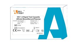 AllTest HIV Testkit 1/2  Schnelltest Selbsttest Testkassette