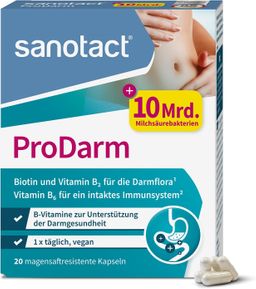 sanotact ProDarm • 10 Mrd. Milchsäurekulturen