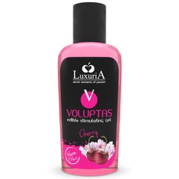 Luxuria voluptas edible stimulating gel warming effect - cherry