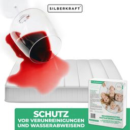 SILBERKRAFT Matratzenbezug Anti-Milben Encasing 1 St