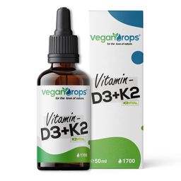 Vegan Drops® - Vitamin D3 + K2 Tropfen