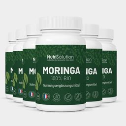 NutriSolution Moringa 100% Bio 6er Pack