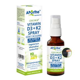 APOrtha® Vitamin D3 10.000 IE + Vitamin K2 MK-7 200 µg - Mundspray