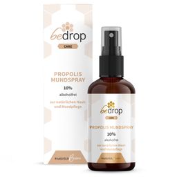 bedrop Propolis 10% Hals- & Mundspray ALKOHOLFREI | Rachenspray für Halsschmerzen & Mundgeruch