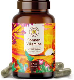Vitamin D3, K2 (vitaMK-7, 99,99% All-Trans) und pflanzliche Omega 3 Fettsäuren