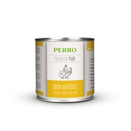 PERRO Premium Pur Geflügel - Nassfutter Hund adult