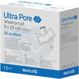 Medrull Ultra Pore WATERPROOF steriler Wundverband / wasserfeste Dusch-Pflaster 9x10 cm Großpack
