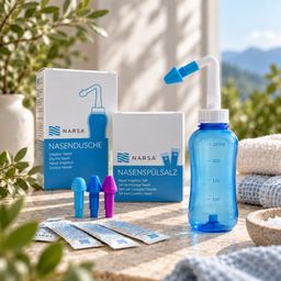 NARSA Nasenduschen Set