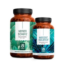 Schwere-Beine-Paket: WASSERBALANCE, VENENSCHATZ - NATURTREU®