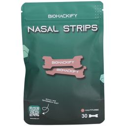Biohackify® Nasal Strips – hautfarbene Nasenstrips