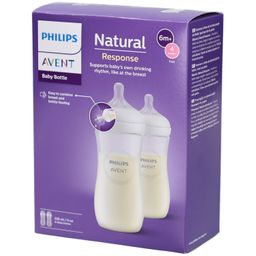 PHILIPS Avent Natural Response Duo Biberons SCY906/02