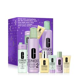 Clinique Great Skin Everywhere Set: For Dry Combination Skin