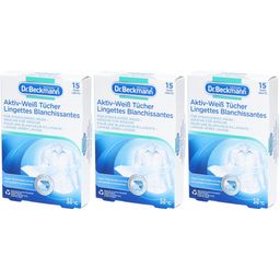 Dr. Beckmann® Aktiv-Weiß Tücher für strahlende Wäsche