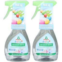 Frosch® Baby Vorwasch-Spray – Kraftvoller Flecklöser für Babykleidung