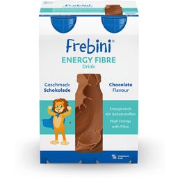 Frebini Energy Fibre Trinknahrung Schokolade | Aufbaunahrung mit Vitaminen für Kinder