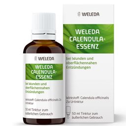 Weleda Calendula-Essenz hilft bei Wunden und oberflächennahen Entzündungen der Haut